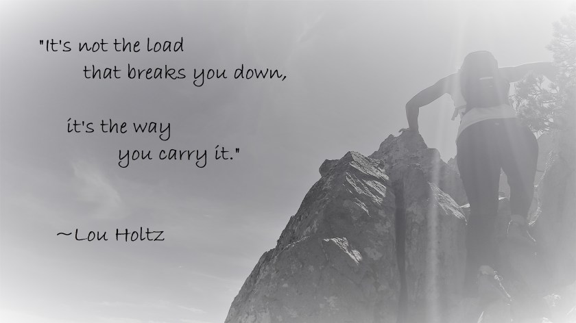 Lou Holtz - how you carry the load