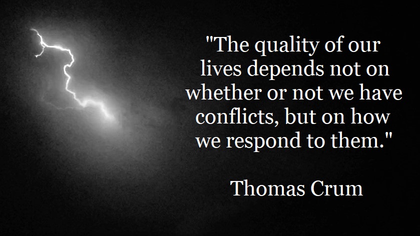 Thomas Crum - how we handle conflicts